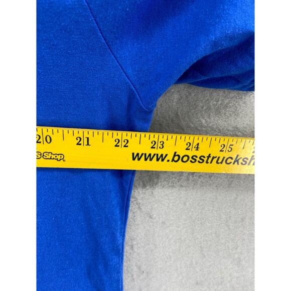 Under Armour T-Shirt Womens‎ XL Blue Pink Heat Gear Crew Short Sleeve Pull Over - Picture 4 of 8